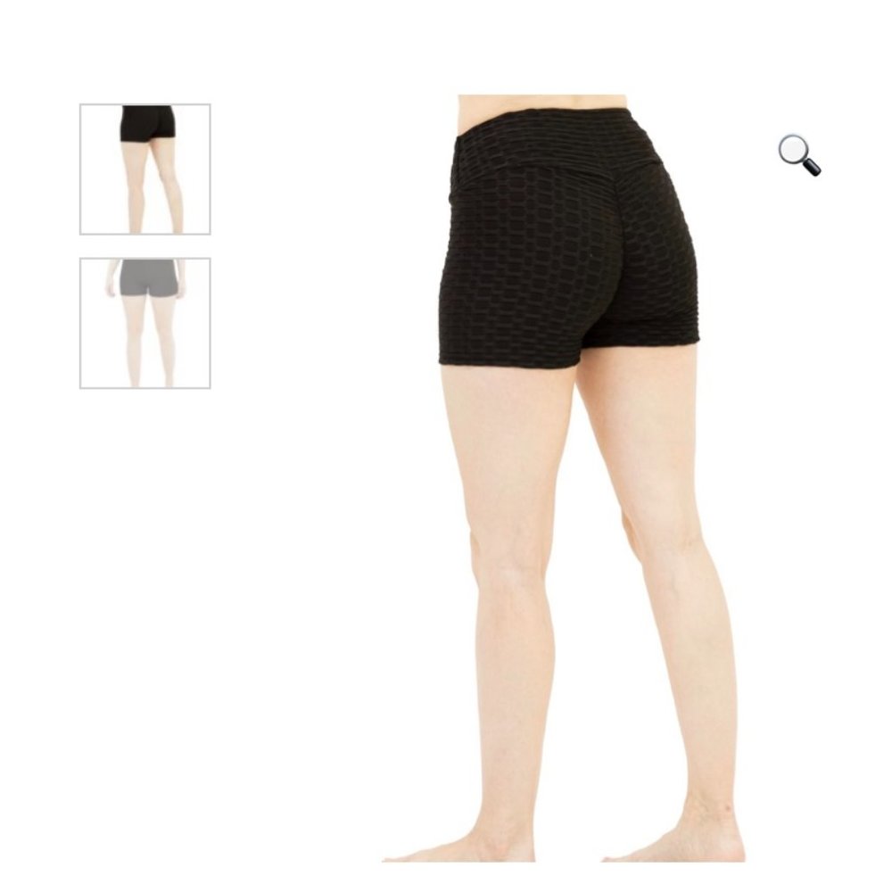 High Waist Push-Up Squad Scrunch Short